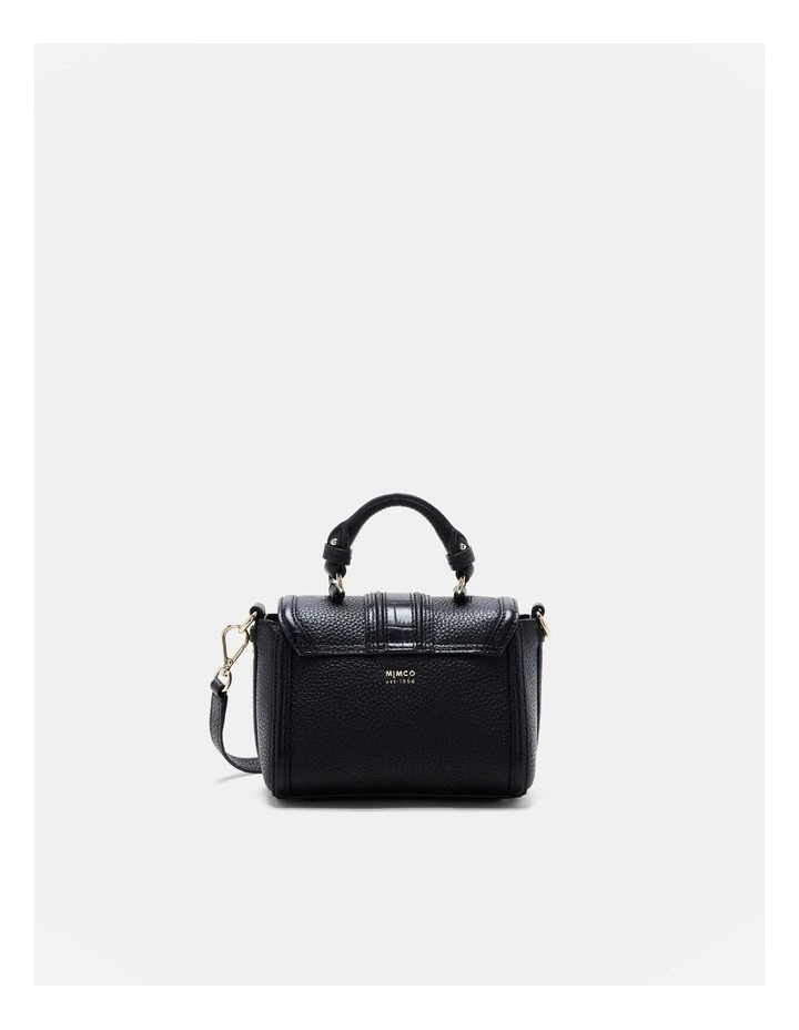 Mimco Zeppelin Crossbody Bag In Black Light Gold 7 Mimco Zeppelin Crossbody Bag In Black Light Gold - Image 5