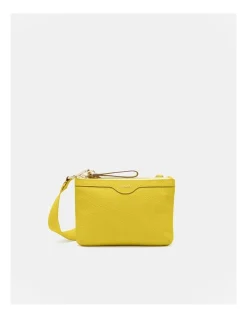 Mimco Jett Duo Crossbody Bag In Spiced Chartreuse