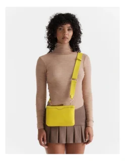 Mimco Jett Duo Crossbody Bag In Spiced Chartreuse 9 Mimco Jett Duo Crossbody Bag In Spiced Chartreuse -Mocha shop 992404630 2 720x928