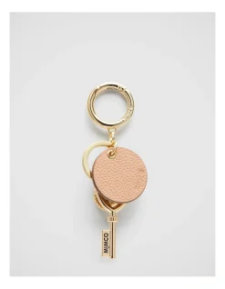 Mimco Key To Mim Heart Keyring In Almond -Mocha shop 992638540 4 720x928