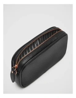 Mimco Classico Gusset Medium Pouch In Black Rose Gold 11 Mimco Classico Gusset Medium Pouch In Black Rose Gold -Mocha shop 992638810 5 720x928