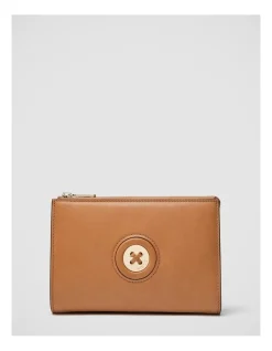 Mimco Mim-mazing Medium Pouch In Caramel