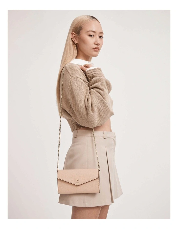 Mimco D-vine Wallet Crossbody Bag In Almond 4 Mimco D-vine Wallet Crossbody Bag In Almond - Image 2