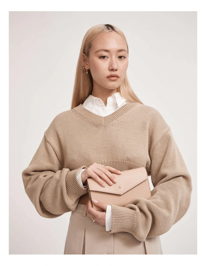 Mimco D-vine Wallet Crossbody Bag In Almond 6 Mimco D-vine Wallet Crossbody Bag In Almond - Image 4