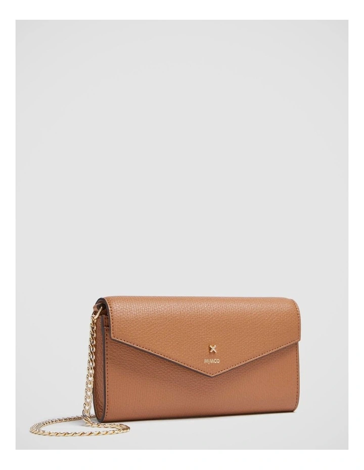 Mimco D-vine Wallet Crossbody Bag In Caramel 3 Mimco D-vine Wallet Crossbody Bag In Caramel