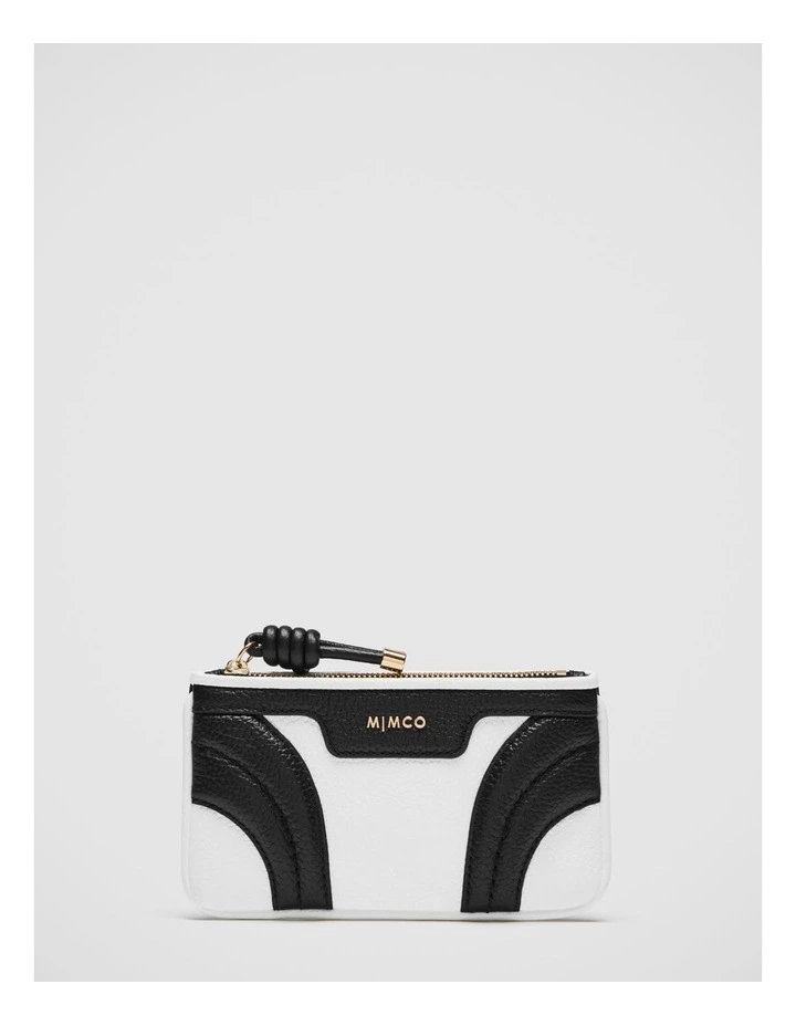 Mimco Jagger Petite Wallet In Black White 3 Mimco Jagger Petite Wallet In Black White