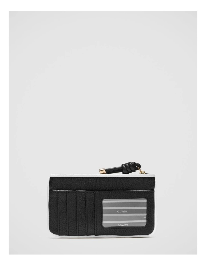 Mimco Jagger Petite Wallet In Black White 4 Mimco Jagger Petite Wallet In Black White - Image 2