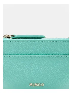 Mimco Classico Duo Card Wallet In Lagoon -Mocha shop 992646910 3 720x928