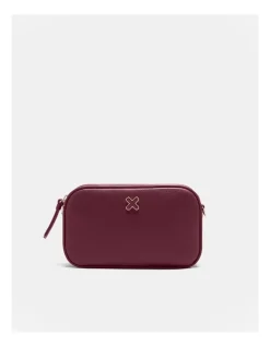 Mimco Hendrix Pouch In Rich Berry