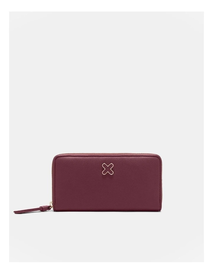 Mimco Hendrix Wallet In Rich Berry 3 Mimco Hendrix Wallet In Rich Berry