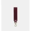 Mimco Webbing Wrist Strap In Rich Berry -Mocha shop 992649160 1 720x928