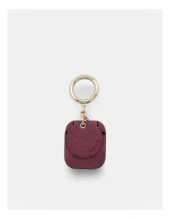 Mimco Mimpod Airpod Keyring Case In Rich Berry 7 Mimco Mimpod Airpod Keyring Case In Rich Berry -Mocha shop 992649880 3 720x928