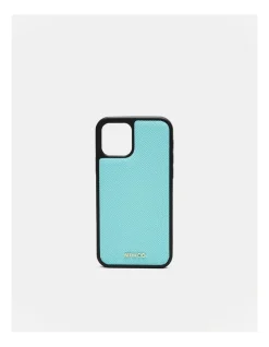 Mimco Morph Phone Case For Iphone 12-12 Pro In Lagoon
