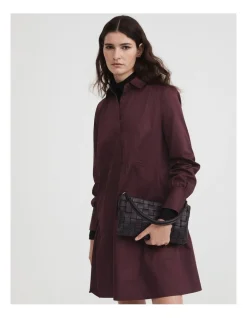 Witchery Woven Leather Sling In Plum -Mocha shop 993173950 5 720x928