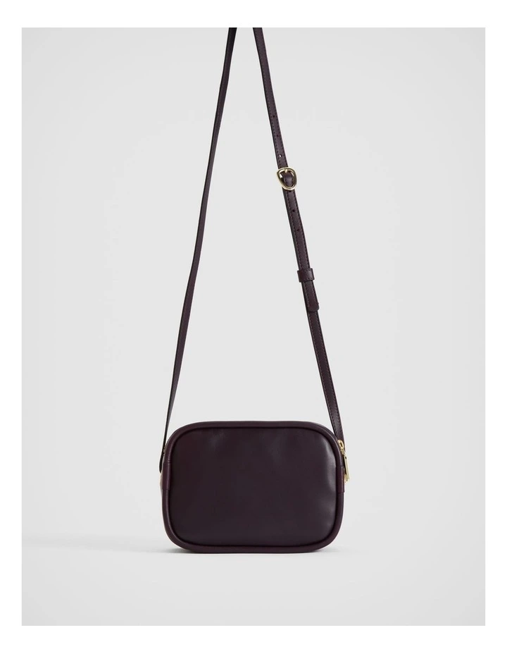 Witchery Soft Leather Camera Bag In Plum 6 Witchery Soft Leather Camera Bag In Plum - Image 4