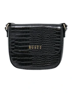 Rusty Victoria Side Bag In Black