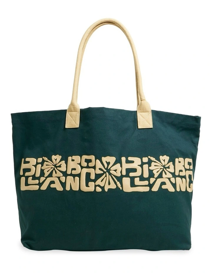 Billabong Tiki Vibes Beach Bag In Green Multi 3 Billabong Tiki Vibes Beach Bag In Green Multi