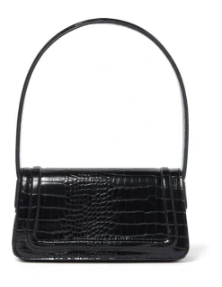 Forever New Luna Panel Shoulder Bag In Black