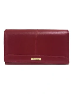 Joan Weisz Dakota Large Red Wallet