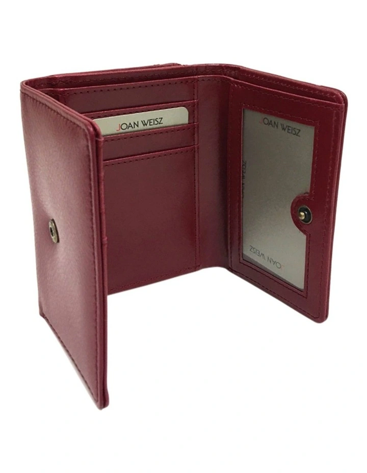 Joan Weisz Dakota Red French Purse 3 Joan Weisz Dakota Red French Purse