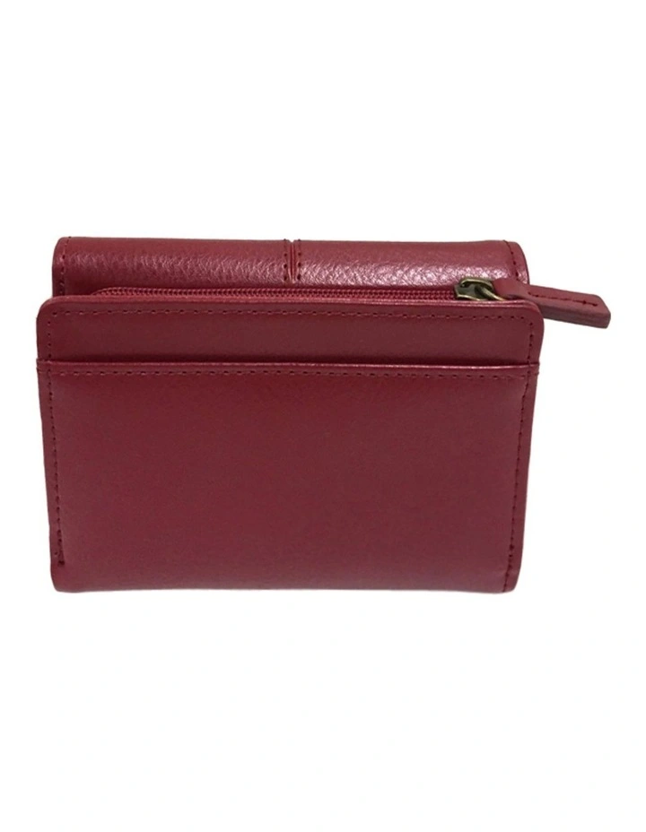 Joan Weisz Dakota Red French Purse 5 Joan Weisz Dakota Red French Purse - Image 3