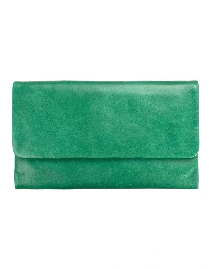 Status Anxiety Audrey Green Leather Wallet 3 Status Anxiety Audrey Green Leather Wallet