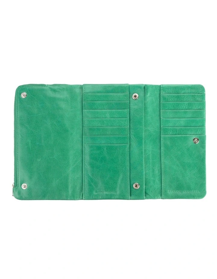 Status Anxiety Audrey Green Leather Wallet 5 Status Anxiety Audrey Green Leather Wallet - Image 3
