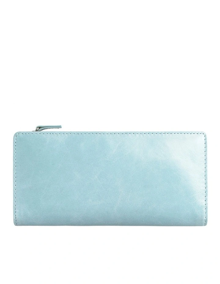 Status Anxiety Dakota Light Blue Leather Wallet 3 Status Anxiety Dakota Light Blue Leather Wallet