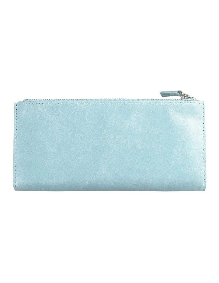 Status Anxiety Dakota Light Blue Leather Wallet 5 Status Anxiety Dakota Light Blue Leather Wallet - Image 3