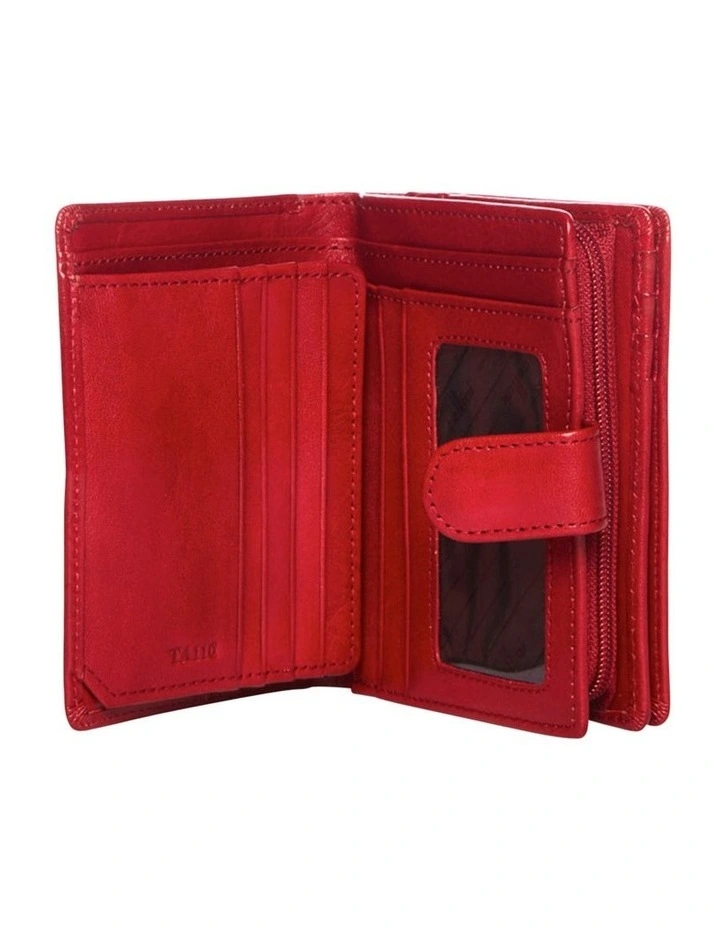 Cellini Tuscany Medium Red Book Wallet 4 Cellini Tuscany Medium Red Book Wallet - Image 2