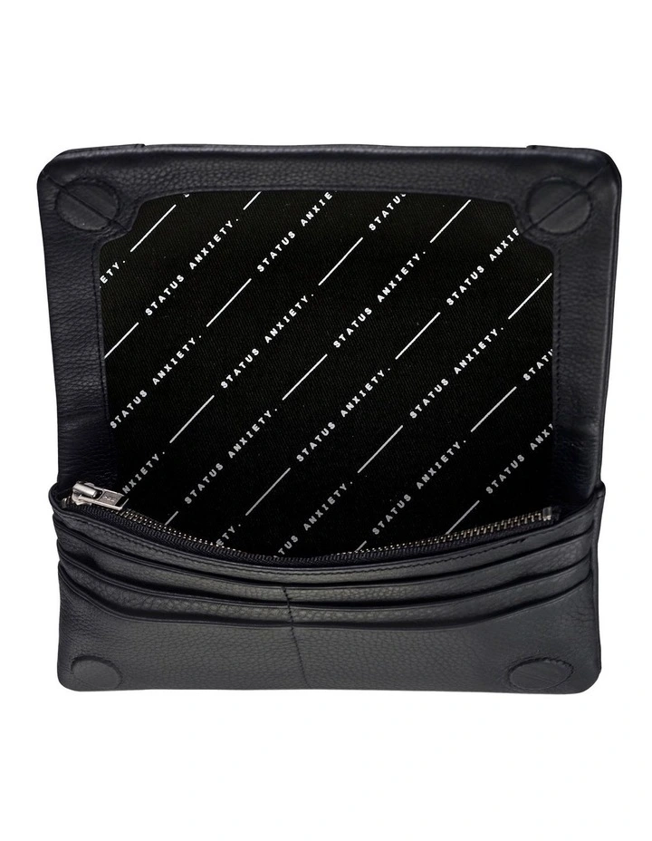 Status Anxiety Some Type Of Love Black Leather Wallet 7 Status Anxiety Some Type Of Love Black Leather Wallet - Image 5
