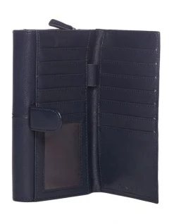 Joan Weisz Dakota Navy Bifold Wallet JWF044 -Mocha shop 547222240 3 720x928