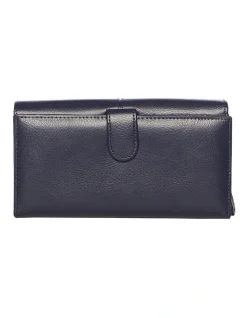 Joan Weisz Dakota Navy Bifold Wallet JWF044 -Mocha shop 547222240 4 720x928