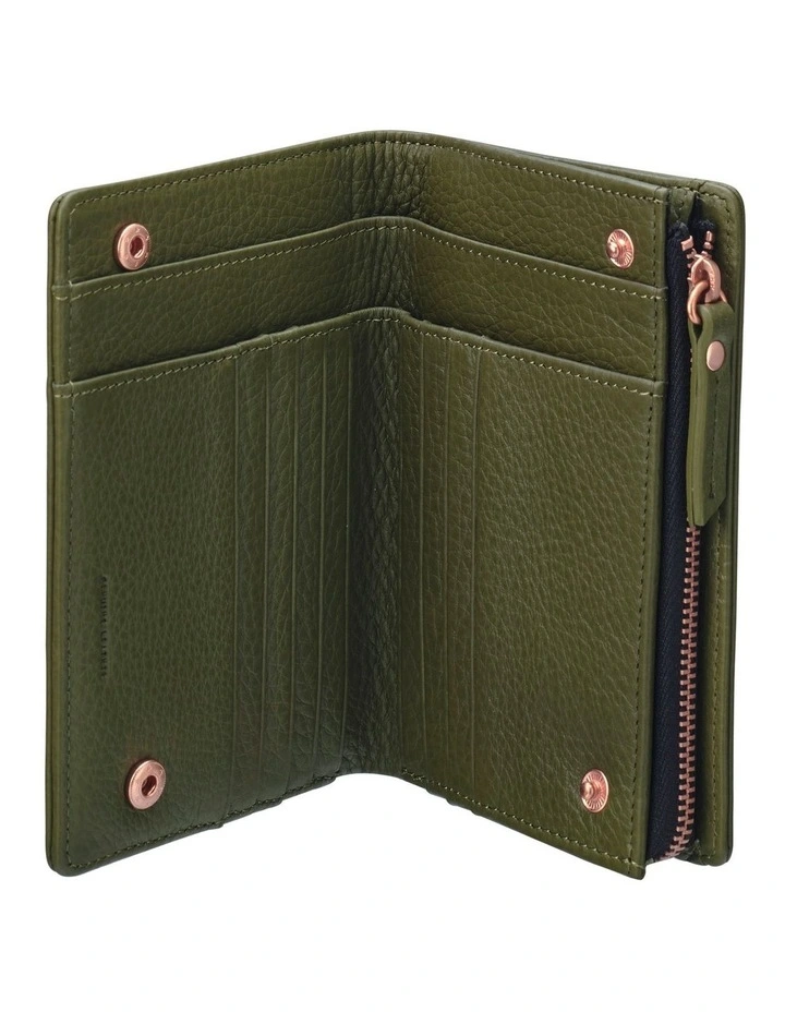 Status Anxiety Insurgency Green Bifold Wallet SA1625 6 Status Anxiety Insurgency Green Bifold Wallet SA1625 - Image 4
