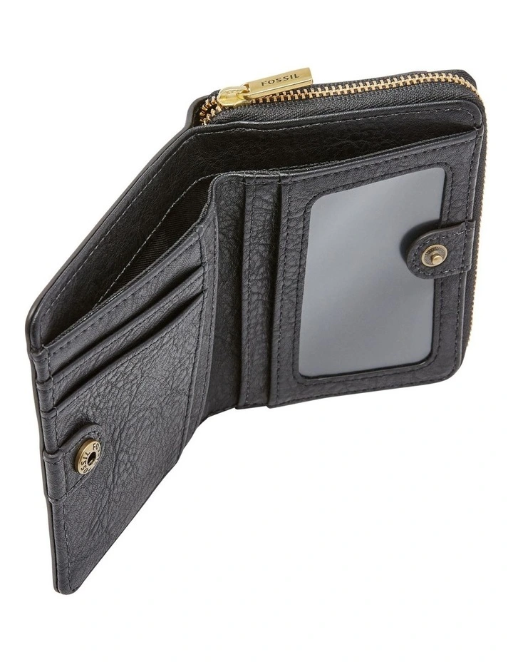 Fossil Logan Mini Black Multifunction Wallet 5 Fossil Logan Mini Black Multifunction Wallet - Image 3