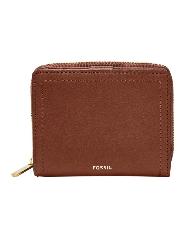 Fossil Logan Mini Brown Multifunction Wallet 3 Fossil Logan Mini Brown Multifunction Wallet