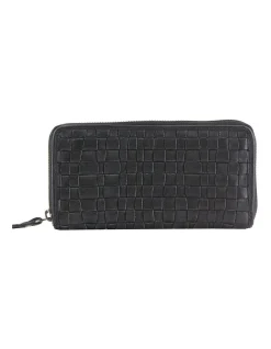 Prairie PWM300 Woven Zip Around Wallet