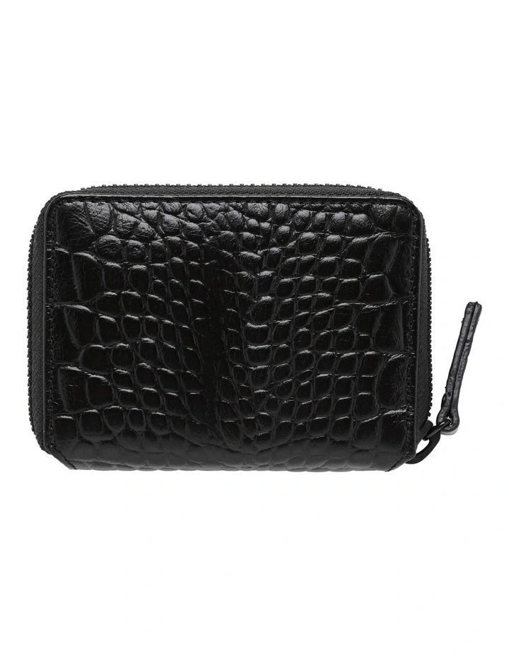 Status Anxiety Wayward Black Zip Around Wallet SA1716 4 Status Anxiety Wayward Black Zip Around Wallet SA1716 - Image 2