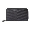 Mocha Small Chevron Leather Wallet Black/Silver 1 Mocha Small Chevron Leather Wallet Black/Silver -Mocha shop 774121870 1 720x928
