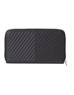 Mocha Small Chevron Leather Wallet Black/Silver 7 Mocha Small Chevron Leather Wallet Black/Silver -Mocha shop 774121870 2 720x928