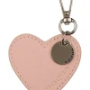 Mocha Initial Heart Keyring Pink/Silver -Mocha shop 804042550 1 720x928