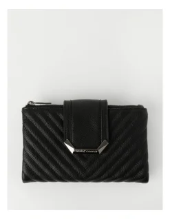 Wayne Cooper Emma Black Flapover Wallet