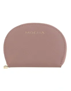 Mocha Luna Coin Wallet Mauve