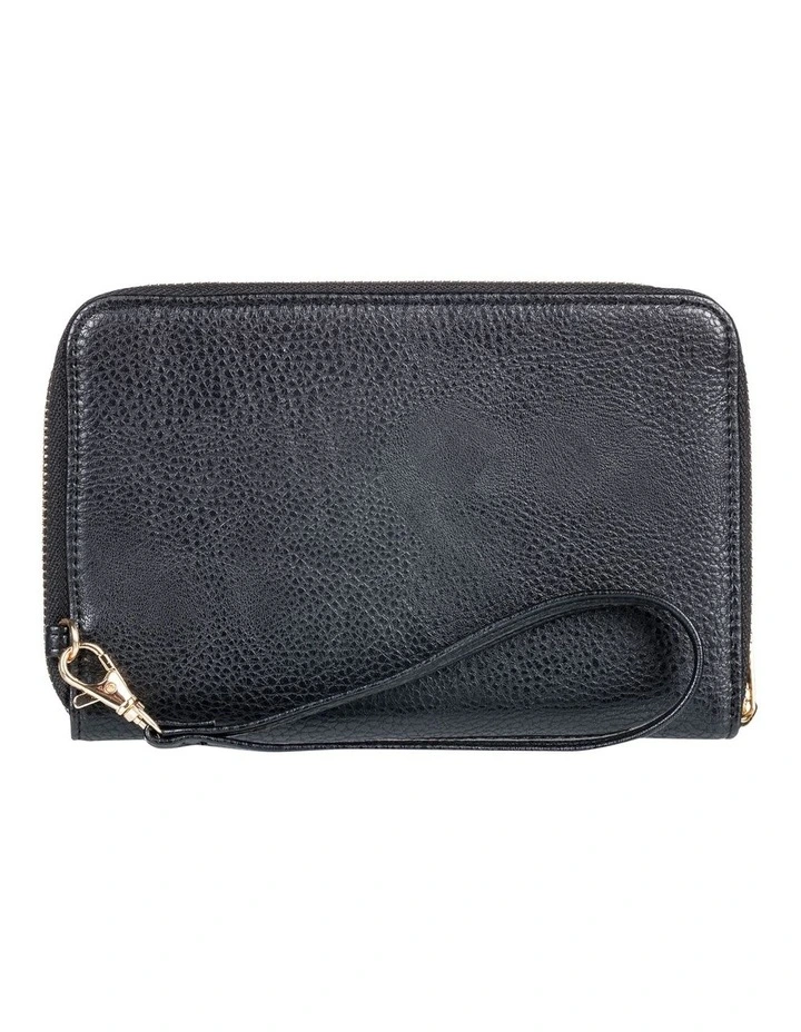Roxy Back In Brooklyn Wallet In Black 4 Roxy Back In Brooklyn Wallet In Black - Image 2