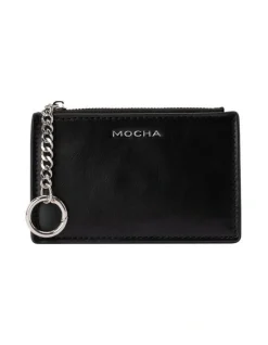 Mocha Carla Coin Wallet In Black