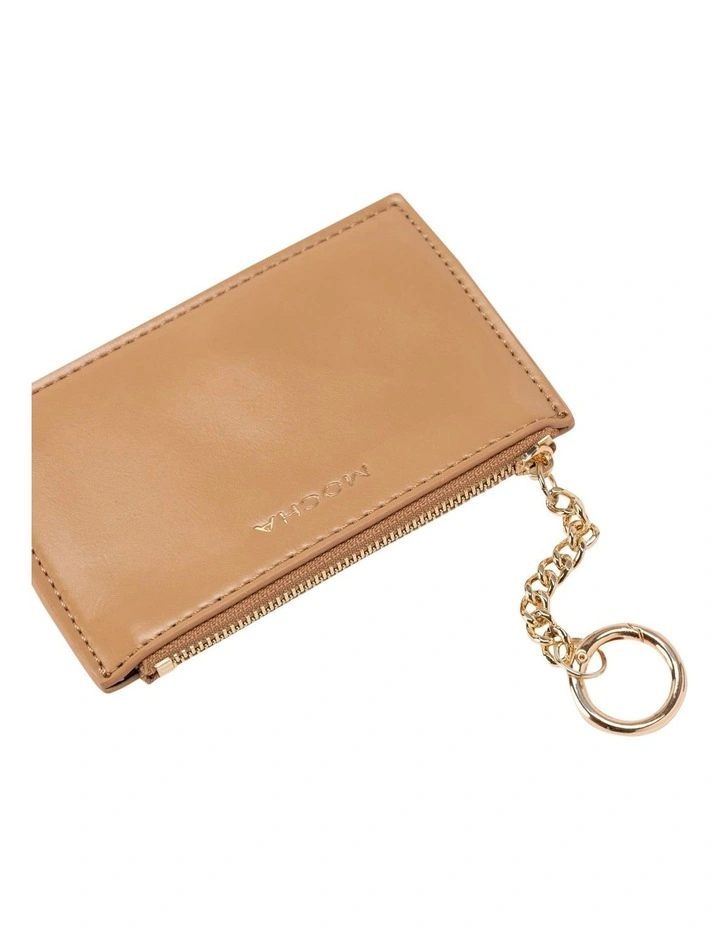 Mocha Carla Coin Wallet In Tan 4 Mocha Carla Coin Wallet In Tan - Image 2