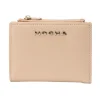 Mocha Kristin Mini Leather Wallet In Cream -Mocha shop 958722760 1 720x928