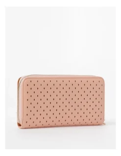 Marcs La Paz Zip Top Wallet In Blush -Mocha shop 965030680 3 720x928