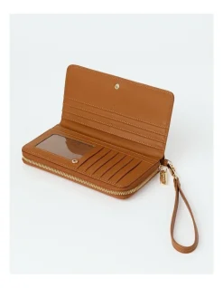 Marcs Dubrovnik Zip Top Wallet In Tan -Mocha shop 965030860 5 720x928