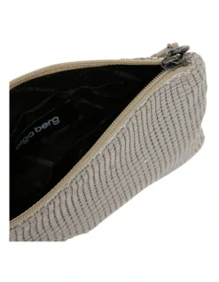 Olga Berg Natural Mesh Wristlet -Mocha shop 973174970 4 720x928